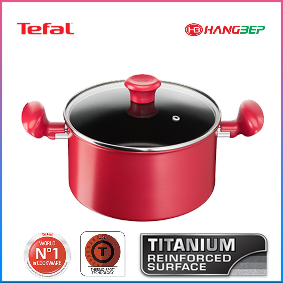 Nồi 2 quai đế từ 22 cm tefal pure chef plus c6427914