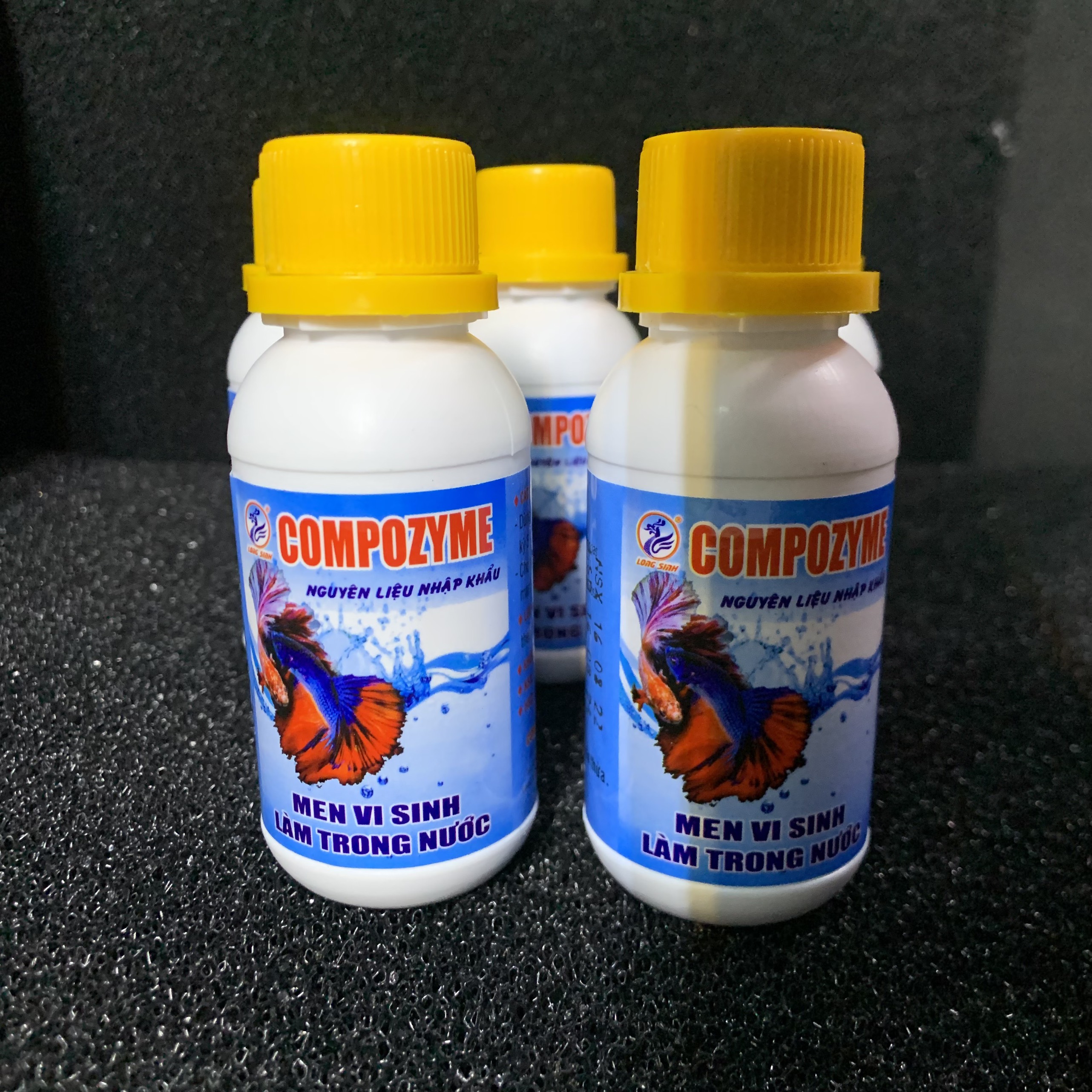 Men vi sinh dạng bột compozyme xử lý nước cho hồ cá 20g