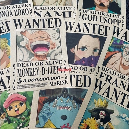 Hình Dán Truy Nã One Piece Giá Tốt T03/2023 | Mua Tại Lazada.Vn