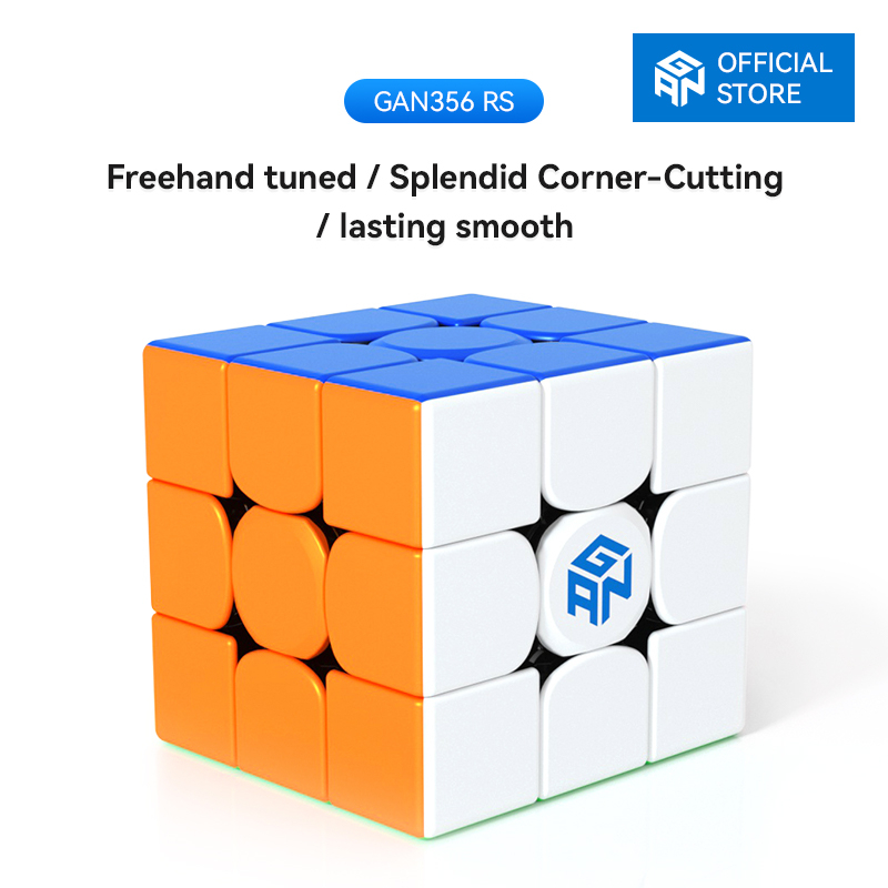 [GAN Official Store]GAN356 RS khối Rubik 3x3 Speed ​​Cube GAN Cube 356RS Đồ Chơi Xếp Hình Cho Bé người mới bắt đầu (Không có nhãn dán)
