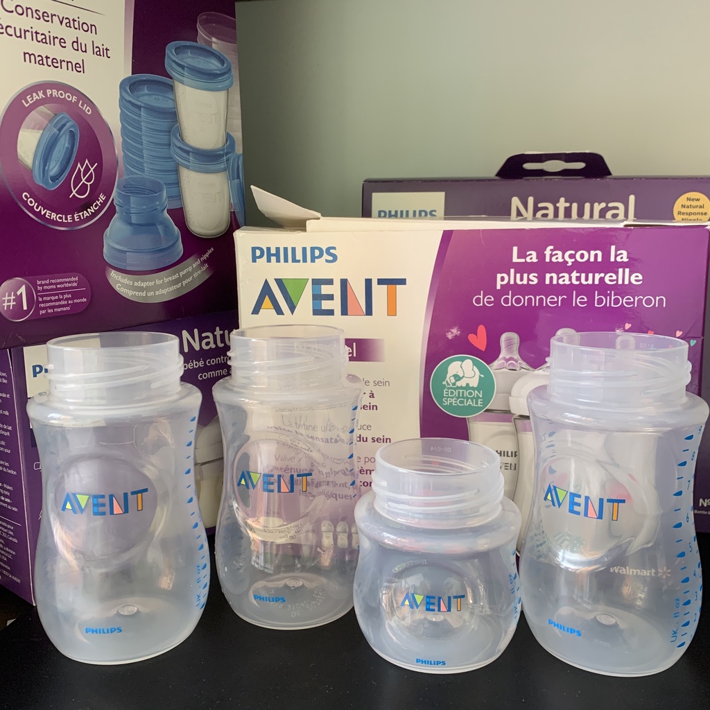 Thân bình sữa Avent 125ml /260ml /330ml Bình sữa không bao gồm cổ và núm