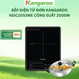 [Voucher 15%] Bếp điện từ đơn Kangaroo KGIC20S3ME (tặng kèm nồi) - công suất 2000W