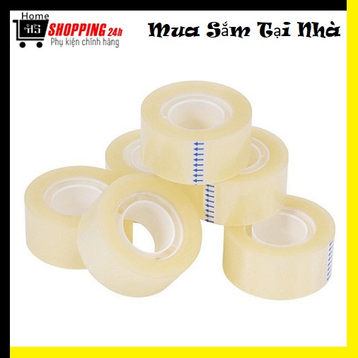 [HCM]Băng Keo Trong Nhỏ Chuyên Dụng Cho Cắt Keo Nhỏ Để Bàn