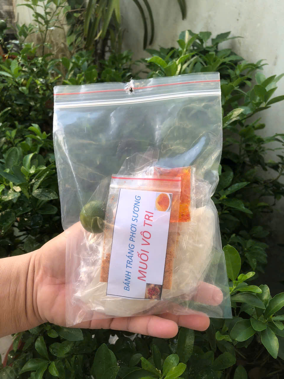 Bánh tráng phơi sương muối vô tri (gói 85g) ăn là ghiền. Ăn Vặt Thanh Trúc 3