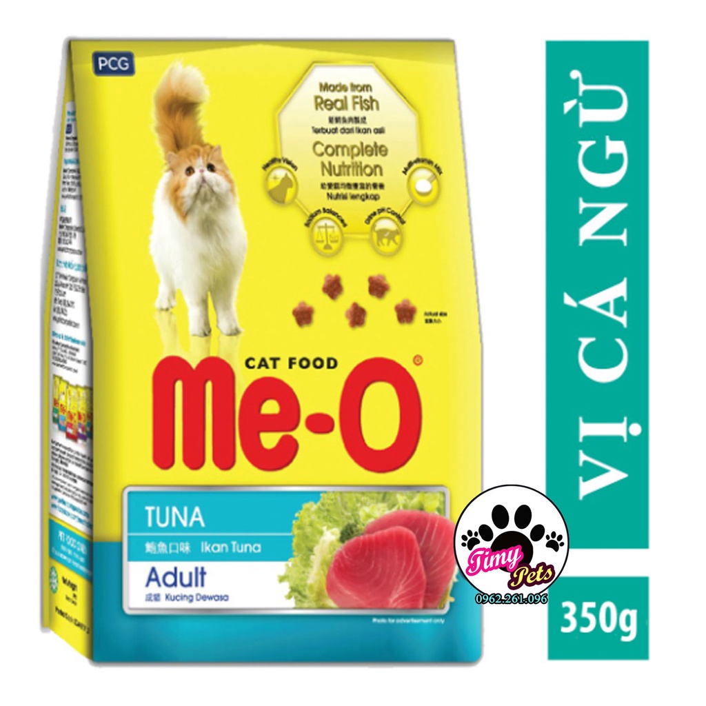 Thức Ăn Cho Mèo Lớn Me-O 350G - Hạt Cho Mèo Me-O