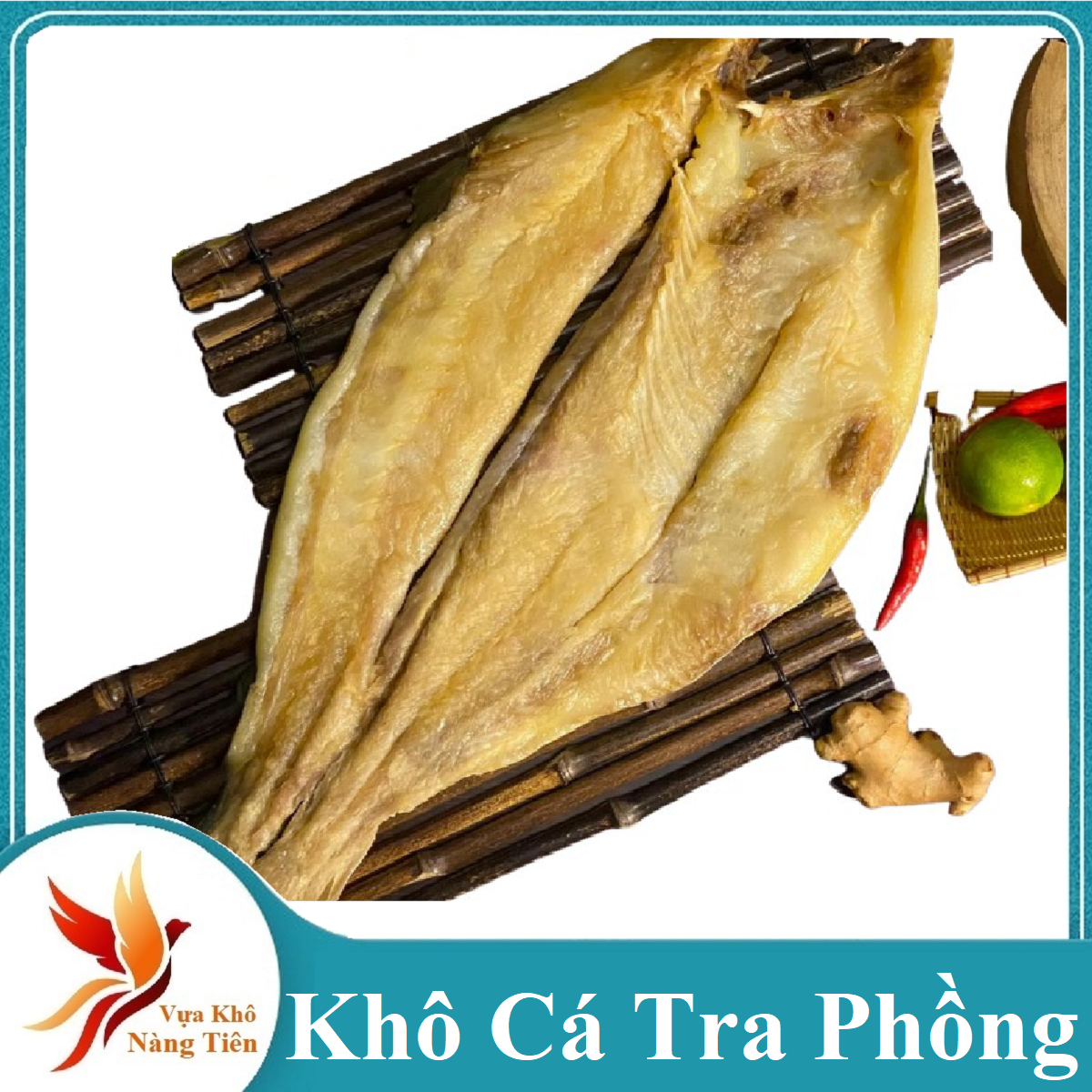  Khô Cá Tra Lăn Phồng Biển Hồ chính gốc Campuchia- VỰA KHÔ NÀNG TIÊN 