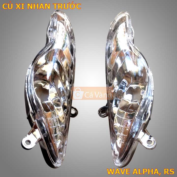 Củ xi nhan trước xe máy, đèn xi nhan trước xe máyWave Alpha, RS