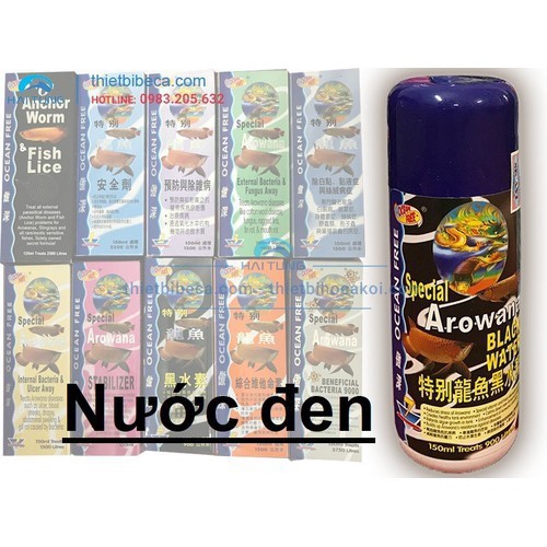 Chai Số 7 Cá Rồng - Nước Đen - Dưỡng Cá Và Cải Thiên Môi Trường Sống Cho Cá Rồng (Hàng Công Ty)