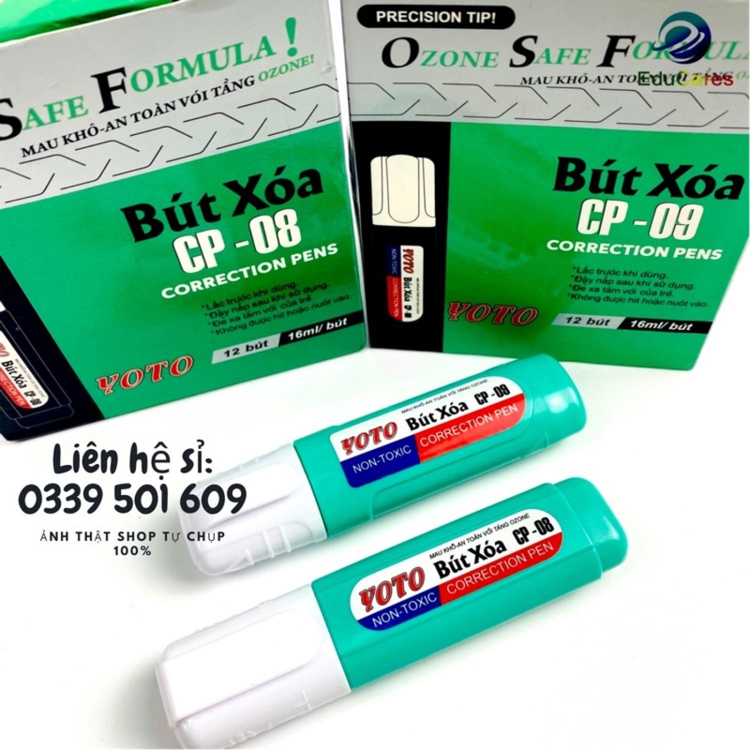 Bút xóa nước cp 09, cp 08 tiện dụng