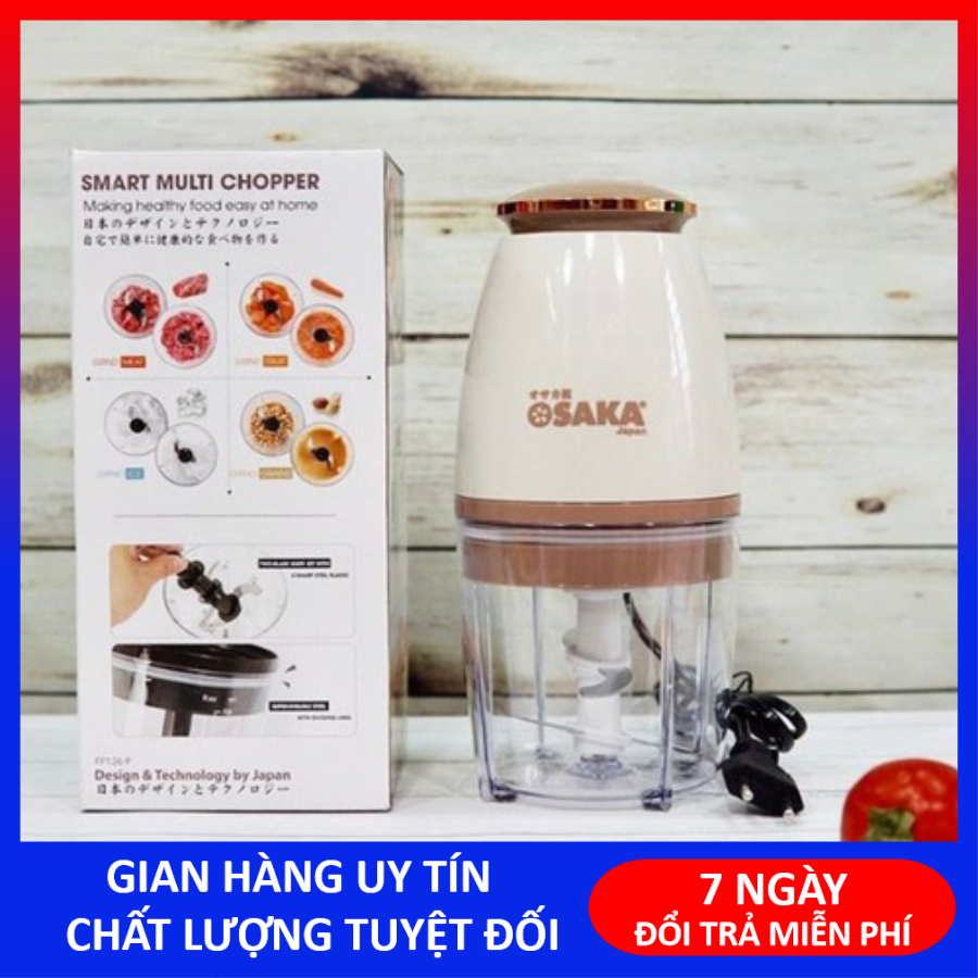 Máy xay sinh tố osaka mẫu mới 2019 2 tầng lưỡi xay sinh tố,xay thịt, xay đá,xay rau củ quả.đa năng,tiện dụng giá cả siêu ưu đãi,.
