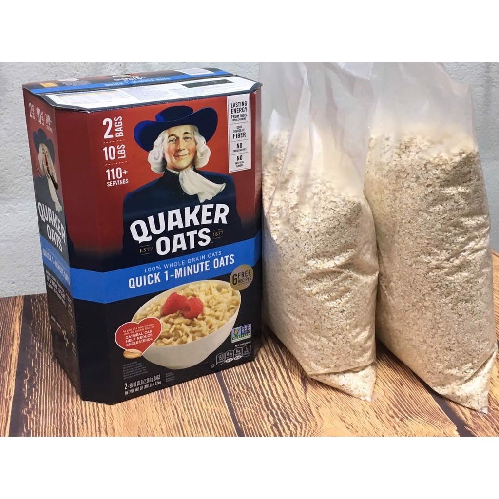 Yến mạch quaker quick1 minutes 4.5kg
