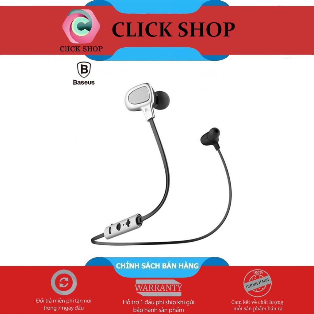 Tai nghe Bluetooth Baseus B15 Seal Sport Earphone (Bluetooth V4.1, iPX4 Waterproof)-Tai nghe thể thao Baseus B15