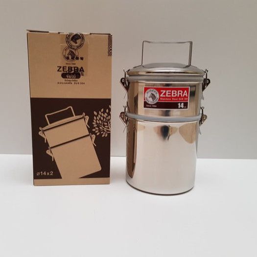 Camen Inox 14cm 2 ngăn Smart - 150255 Zebra Thái Lan