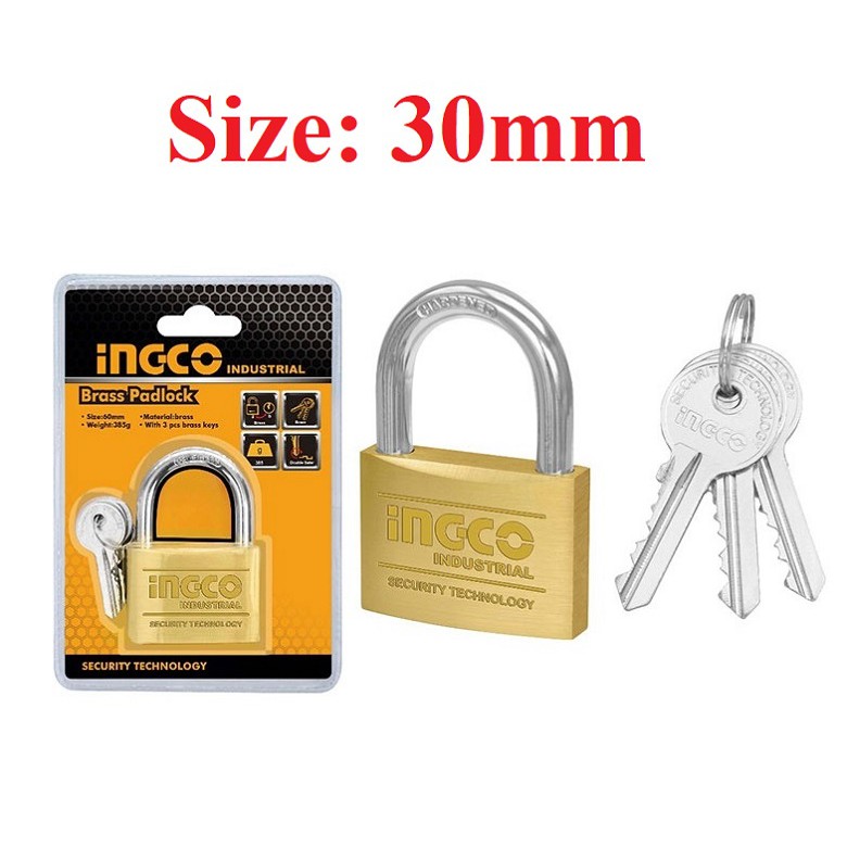 Ổ khóa 30mm ingco dbpl0302