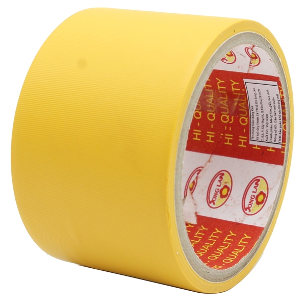 Băng keo simili 60x12y - màu vàng