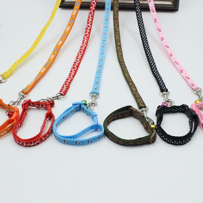 Dây dắt yếm cho chó mèo bảng 1cm