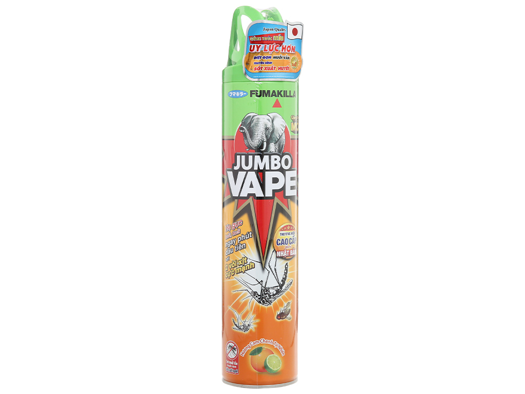 Bình xịt muỗi jumbo vape 600ml