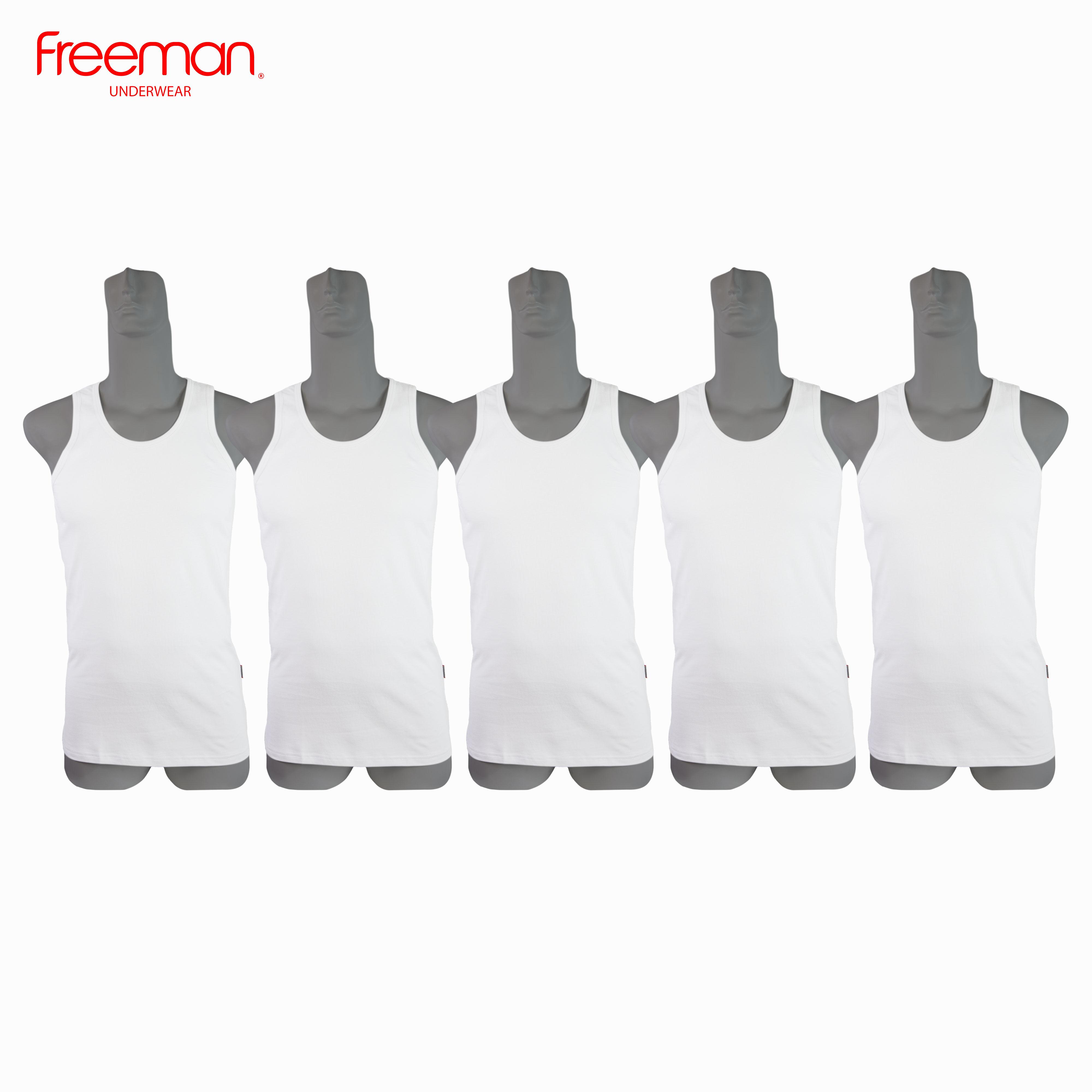 Áo thun ba lỗ nam Freeman - Chất liệu cotton ASF205