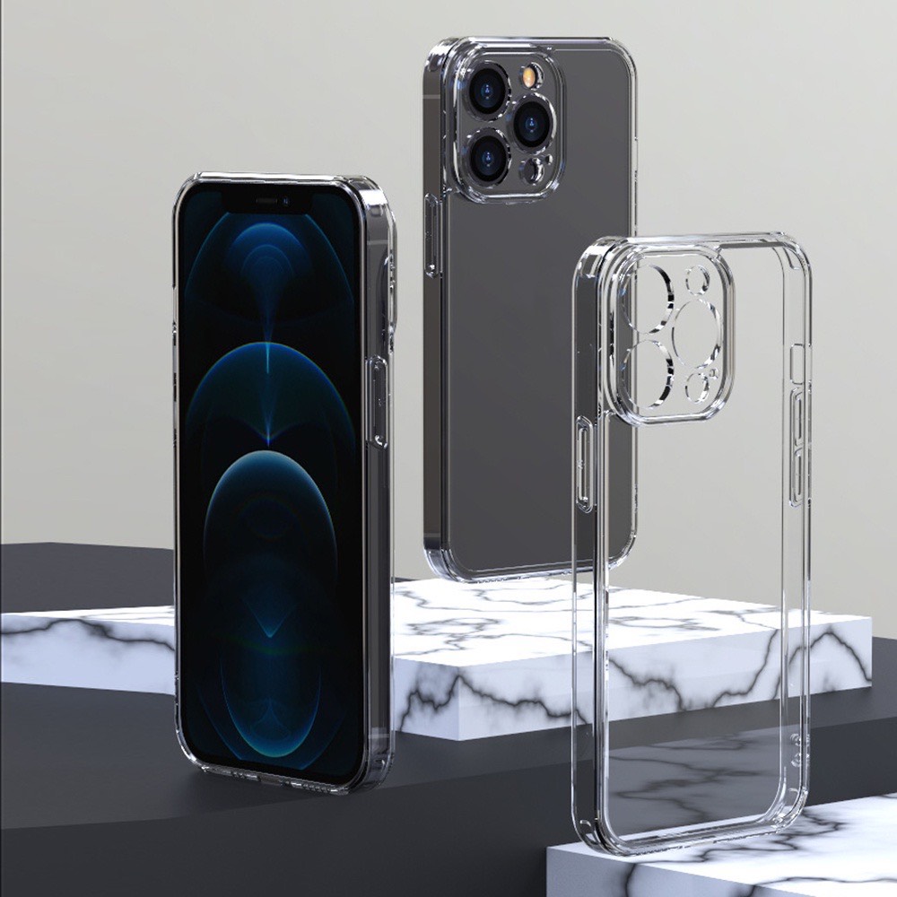 Ốp lưng iPhone 12/ 12 Pro/ 12 Pro Max/ iPhone 11/ 11 Pro Max, ốp bảo vệ camera, ốp chống sốc, ốp trong suốt hiệu Likgus