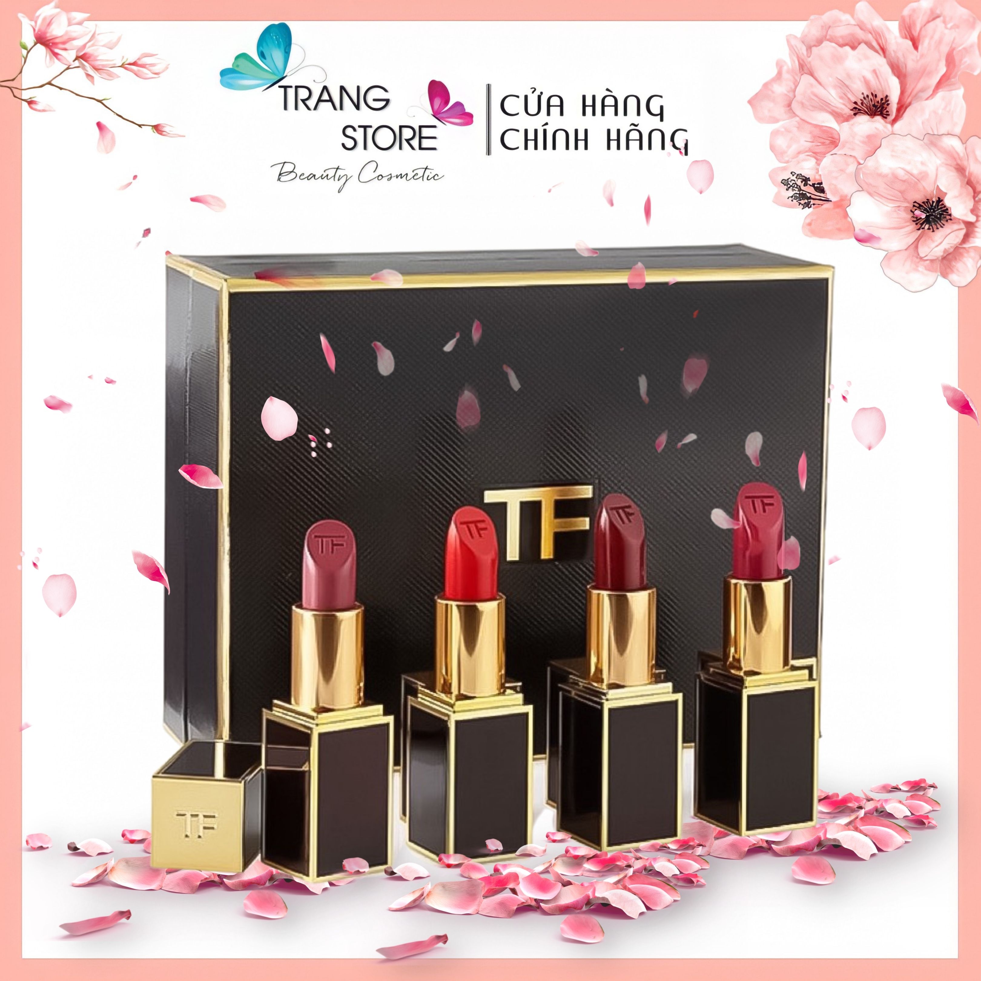 Son Tom Ford Lip Color Rouge A Levres FULL SIZE 3G, Bộ Sưu Tập Son Tomford Lipstick Đủ Bill Bao Check