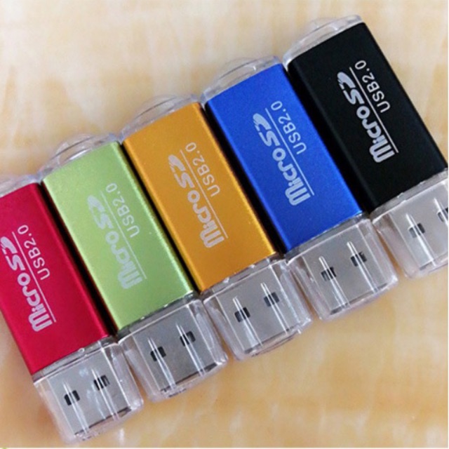 Đầu đọc thẻ nhôm micro sd