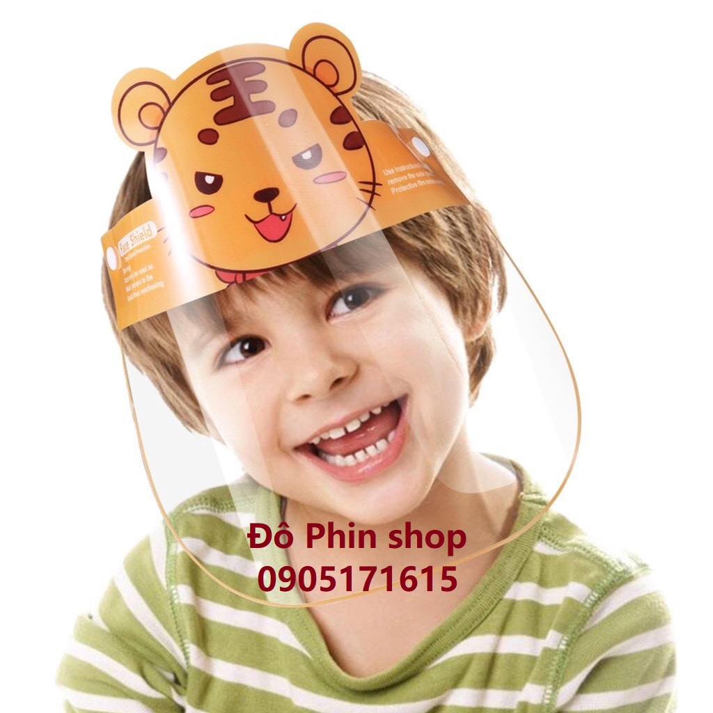 Màn chắn giọt bắn cho bé - Baby Face Shield - Kính chống dịch cho trẻ em