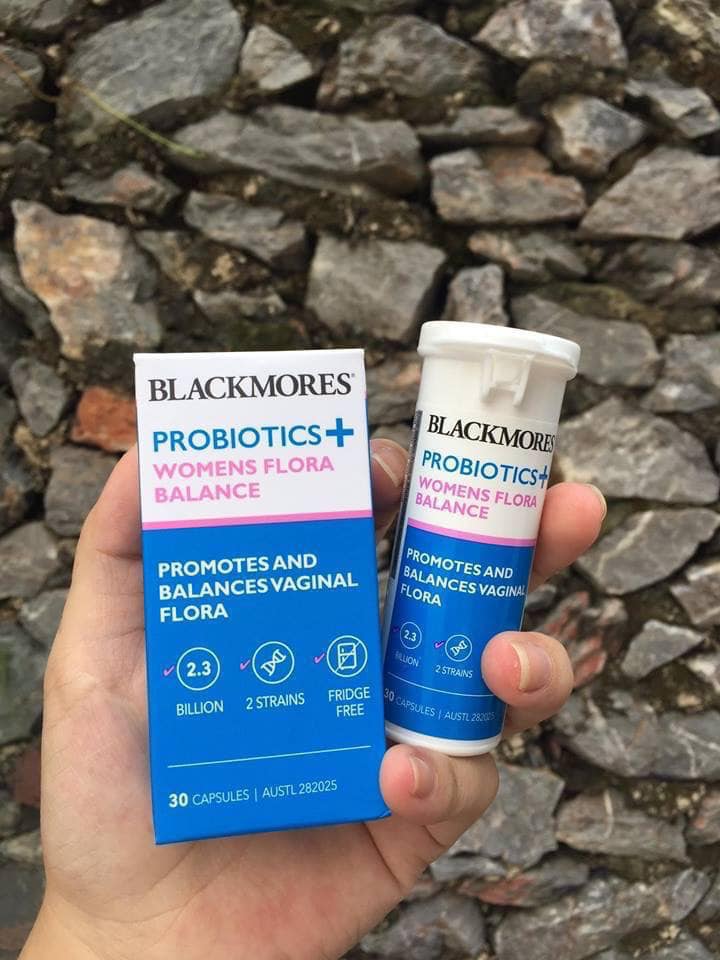 Viên uống viêm phụ khoa Blackmores Probiotic+ Women Flora Balance