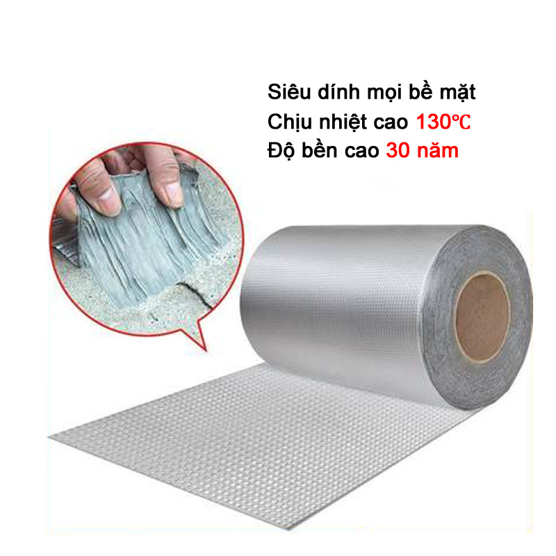 Băng keo chống thấm chống dột siêu dính Butyl Composite Waterproof tape