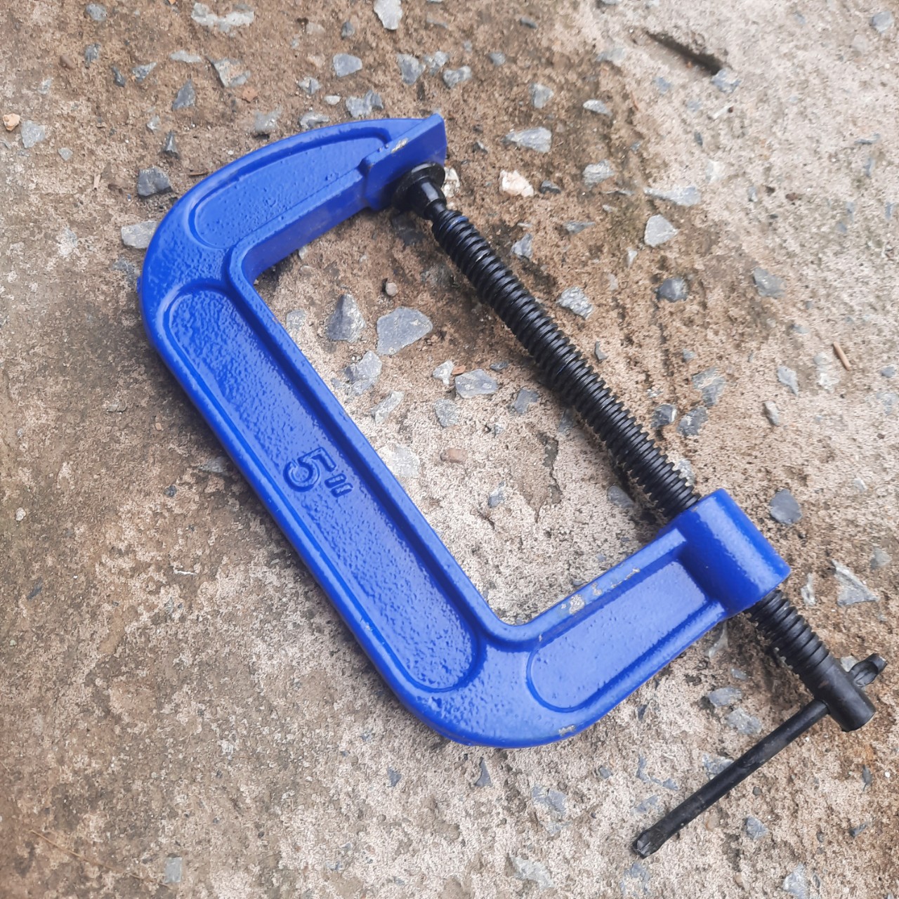 Vam cảo chữ c- vam gang cao cấp- vam kẹp chữ c 5 inch