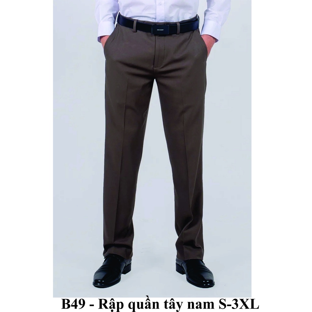 Rập giấy quần tây nam mã B49