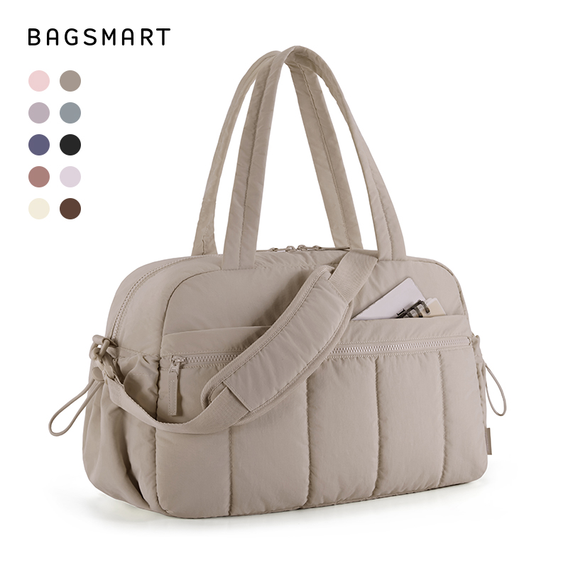 BAGSMART TÚI Du Lịch Túi Duffel Nhẹ Túi Tote Thể Thao Đeo Vai Túi Tập Gym Hành Lý Cho Nữ Weekender Travel Bag