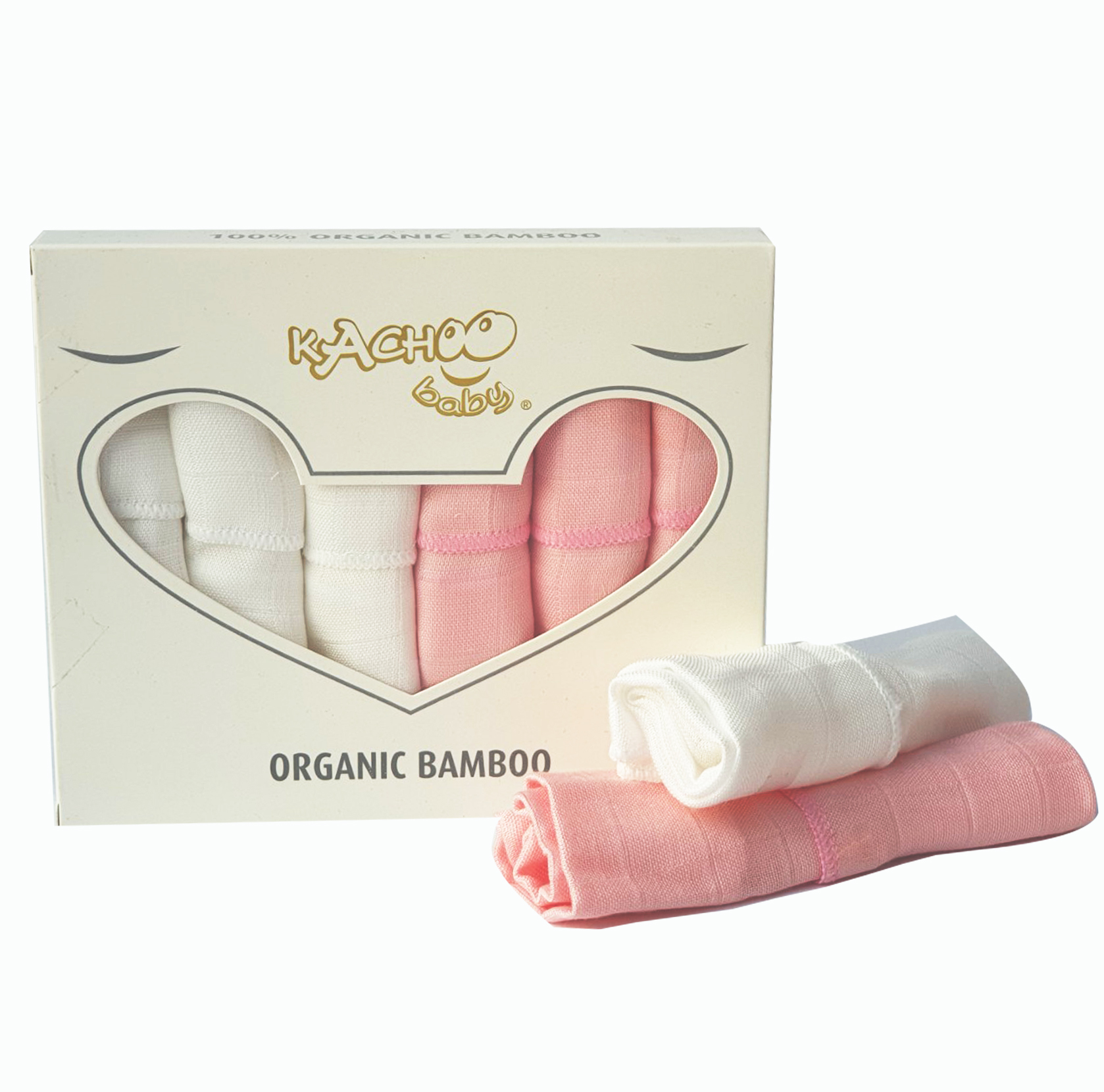 Khăn sữa sợi tre Organic cho bé, siêu mềm 2 lớp kích thước 30 x 30cm