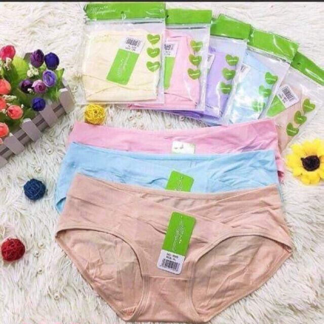 Set 5 quần lót bầu cạp chéo túi zip cao cấp