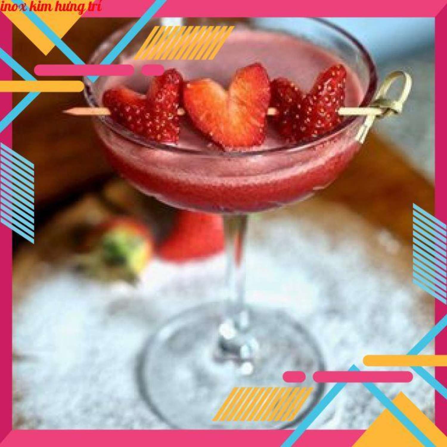 Xiên que trang trí cocktail, que xiên trái cây trang trí pha chế, tăm tre decor