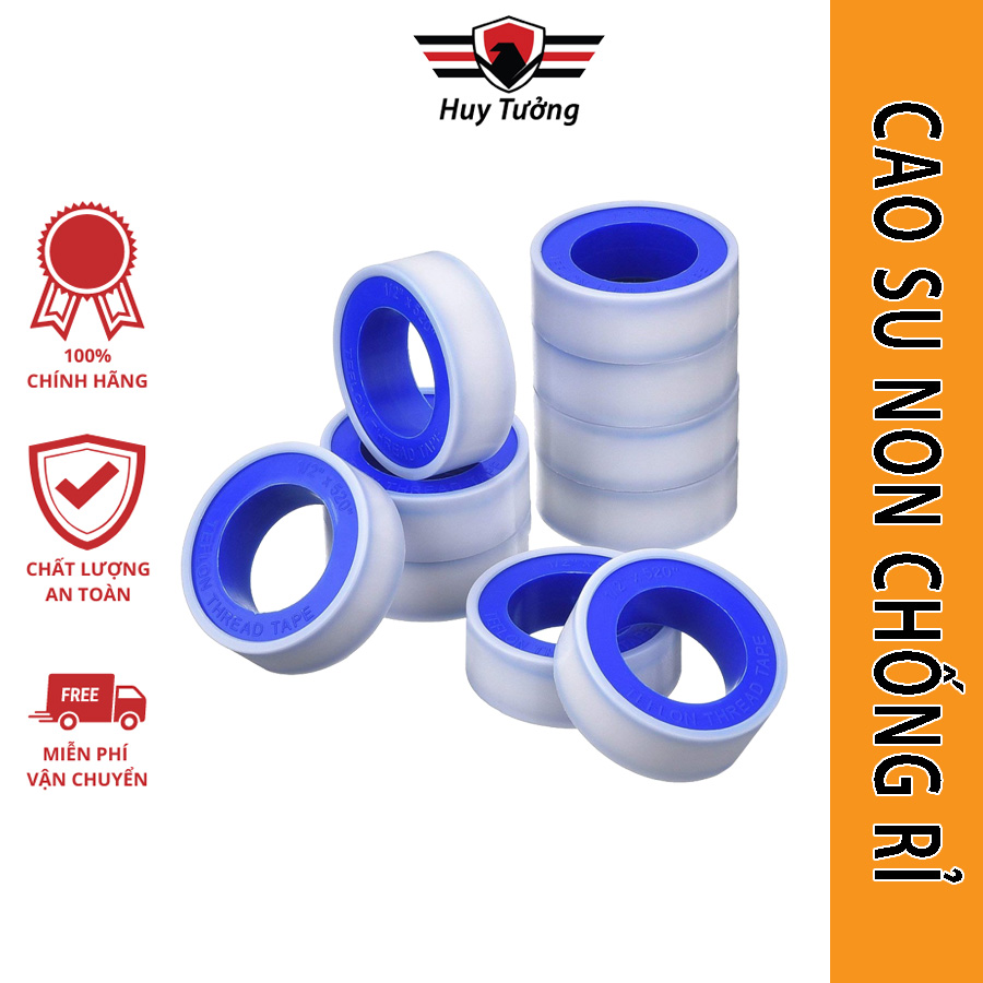 Keo lụa chống rỉ nước cao cấp, Cao su non chống rỉ nước, băng tan chống rỉ vòi nước - Huy Tưởng