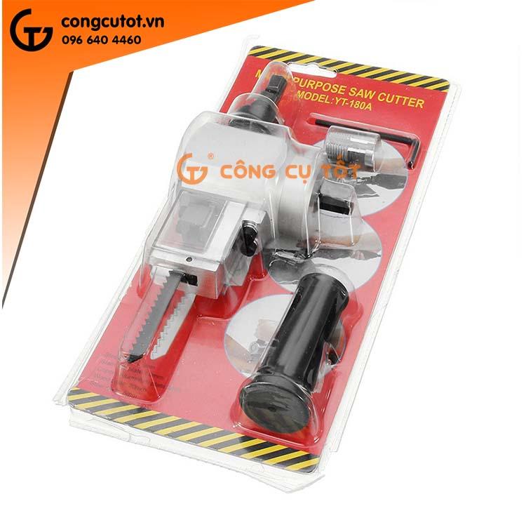 Đầu cưa lọng, đầu cắt tôn 180A gắn đầu máy khoan vỉ nhựa