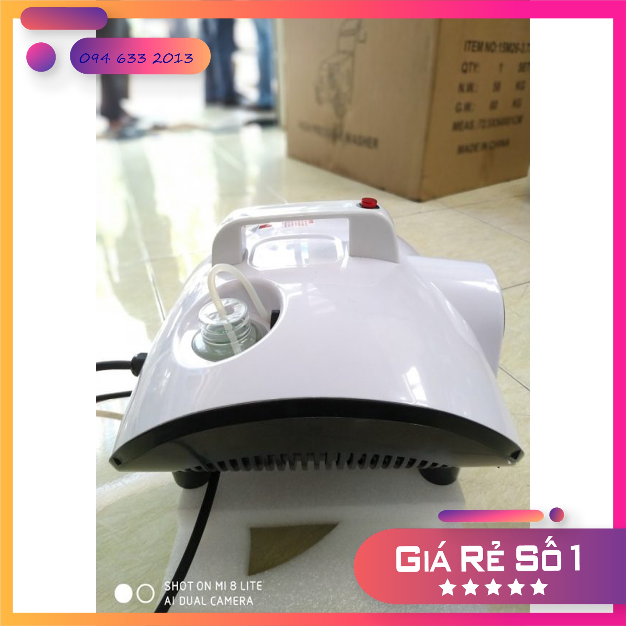 Máy Xông Khói Khử Mùi Nội Thất Ô Tô - Công suất 900W