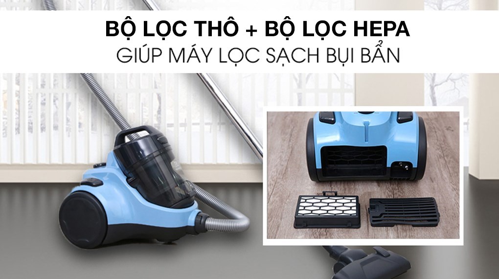 [HCM]Máy hút bụi Electrolux EC31-2BB 1800W