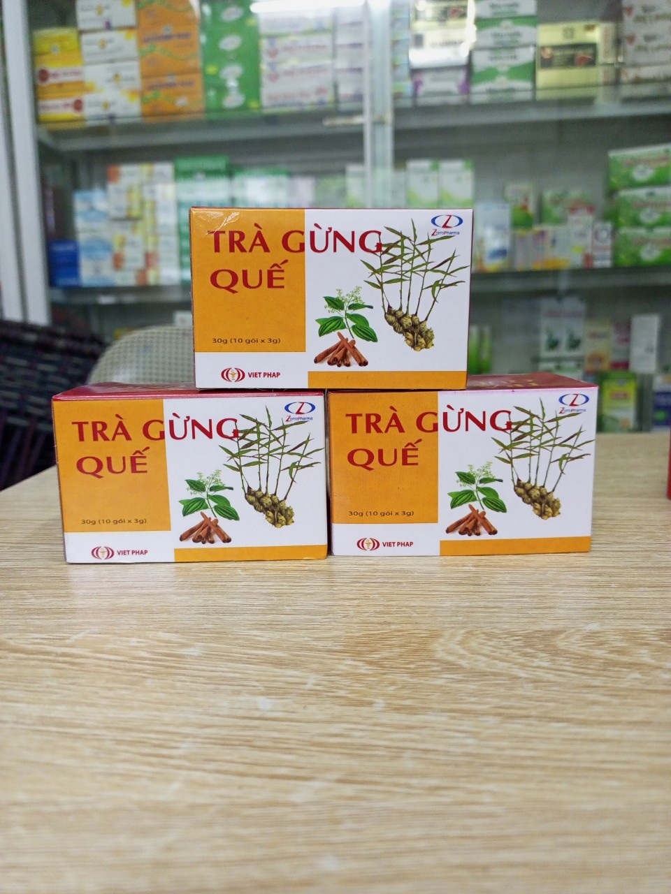 Trà gừng quế Việt Pháp