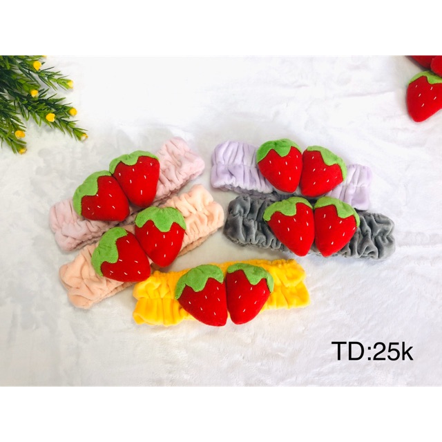 Băng đô trái dâu