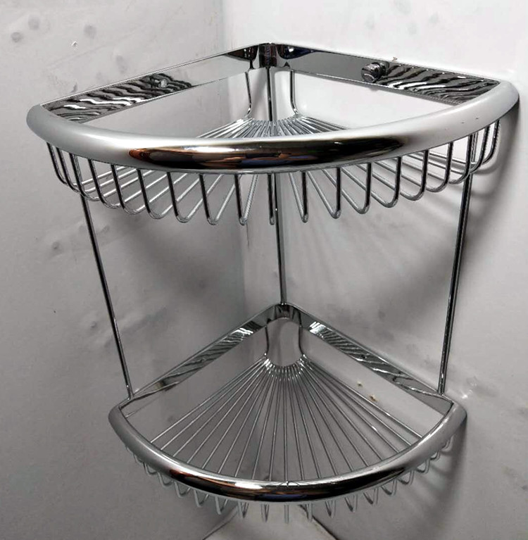 Kệ góc 2 tầng inox 304 xịn