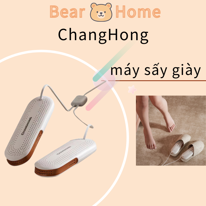 Máy sấy giày ChangHong Shoes Driers chính hãng, có chức năng hẹn giờ