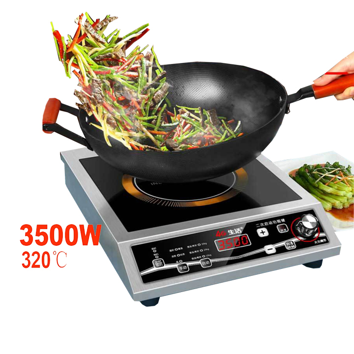 Bếp từ công nghiệp 3500W mặt phẳng