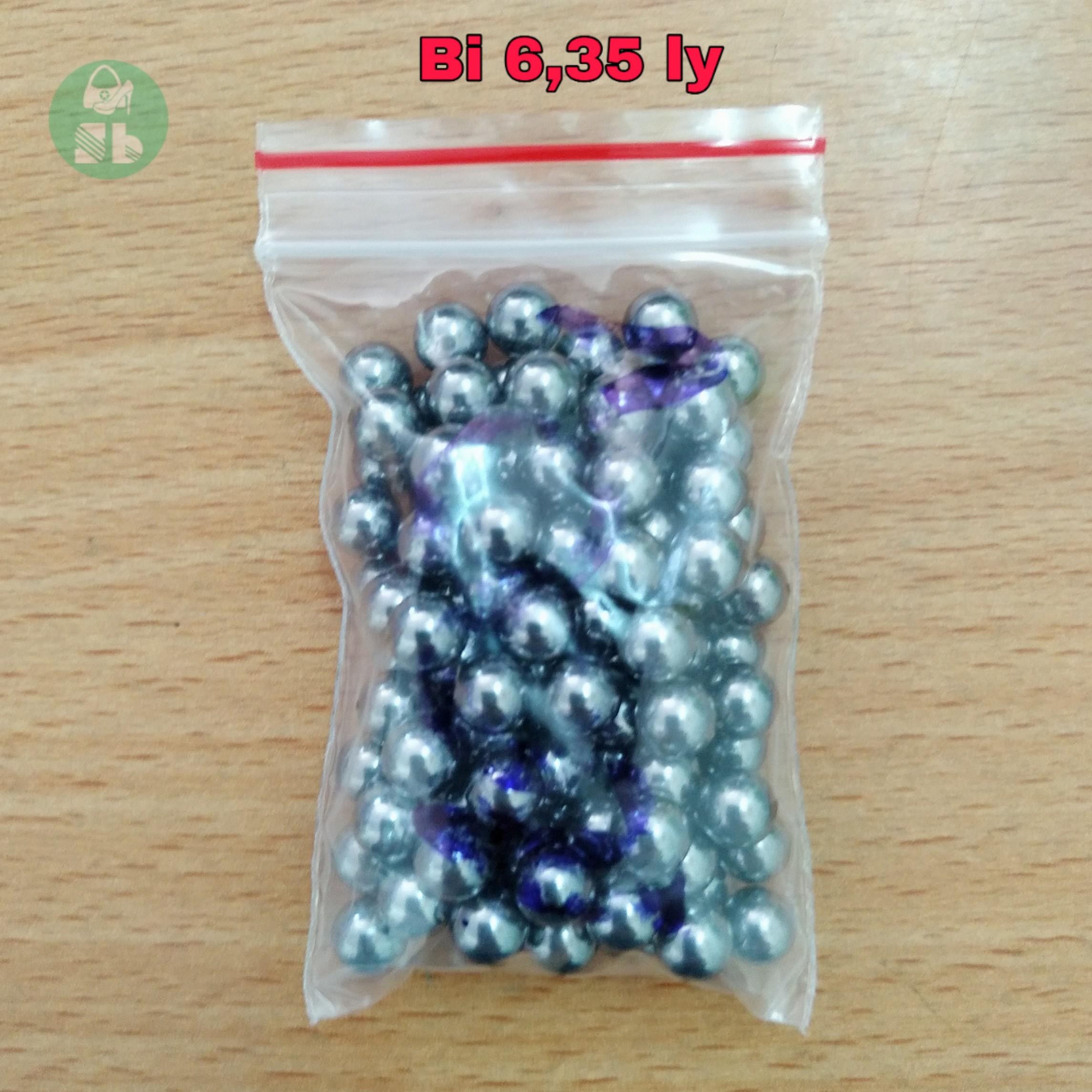 100 viên bi kĩ thuật - bi sắt xe đạp cỡ 6.35mm-7mm-7.5mm-8mm -Vật liệu sắt được phủ nano trơn bóng
