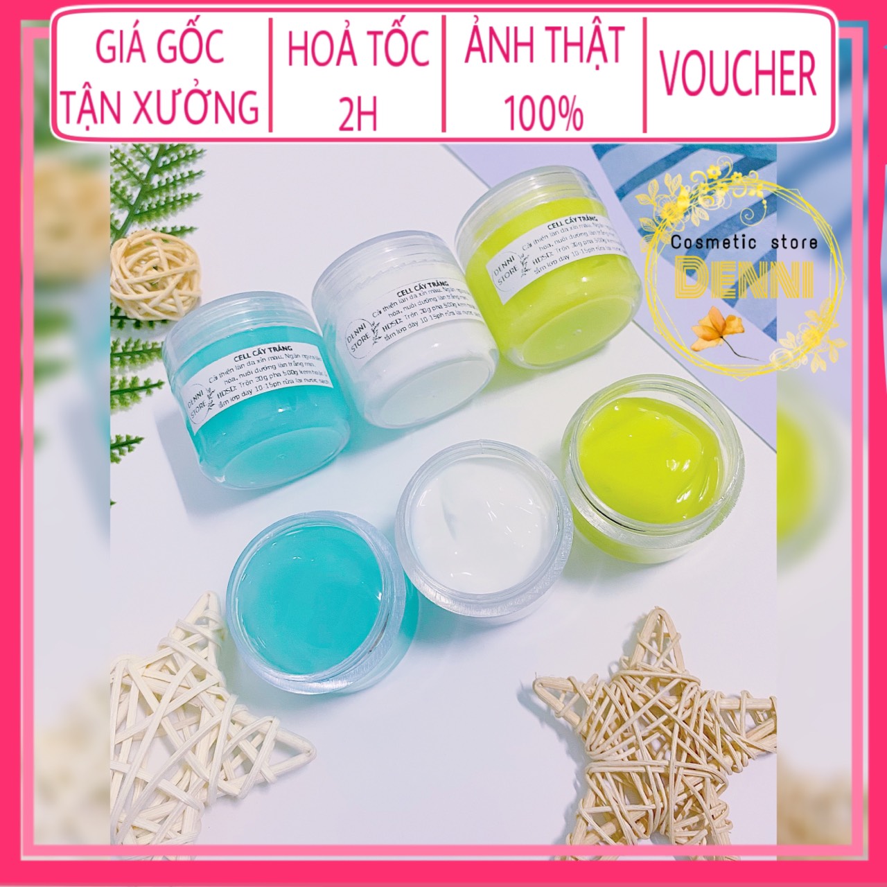 Hủ 30gr cấy trắng da cực mạnh pha kem