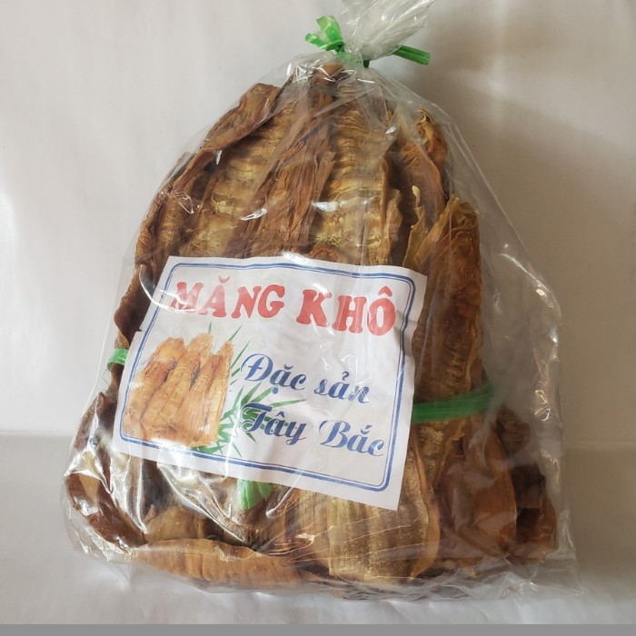 Măng Khô Điện Biên 1kg Loại Ngon Tự nhiên, không ngâm lưu huỳnh nên màu rất tự nhiên