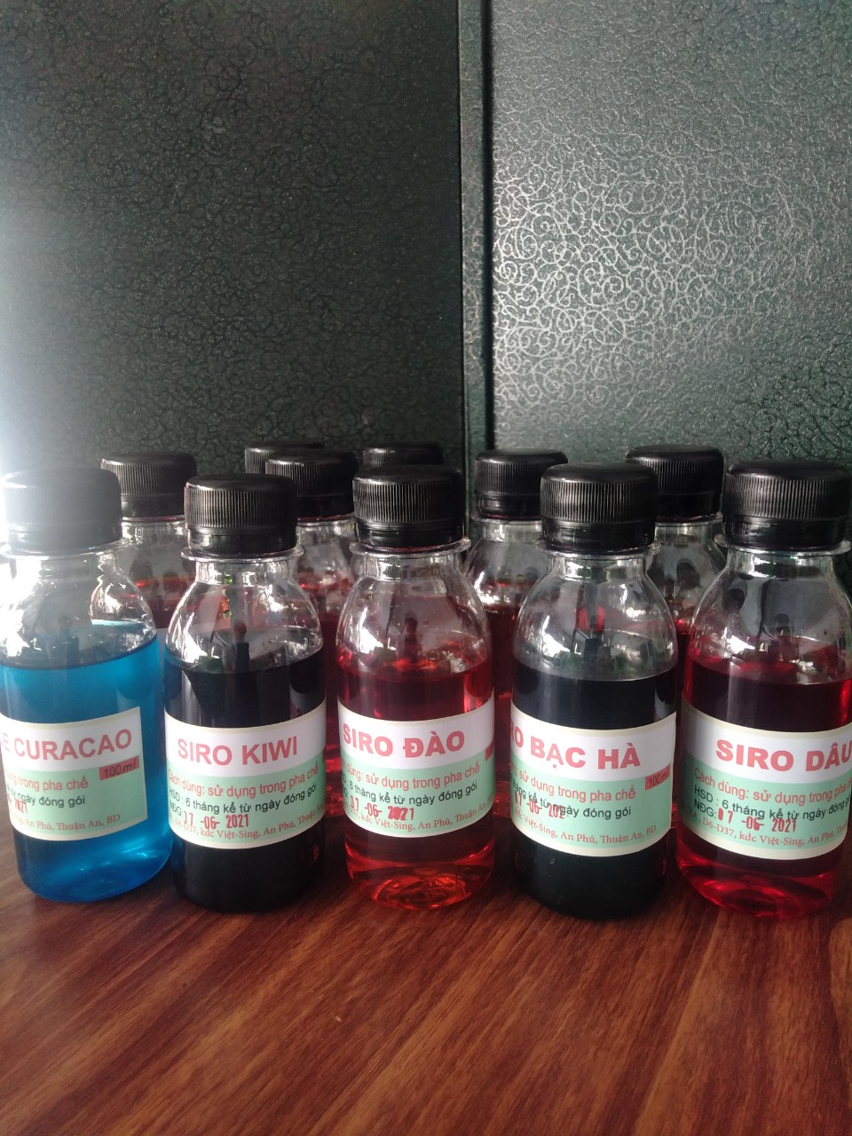 SIRO CÁC LOẠI TÁCH LÔ 100ML