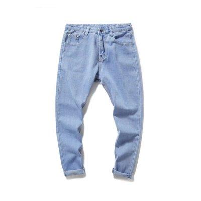 [HCM]Quần Jean Nam Xanh Sáng (Trên Mắc Cá Chân)