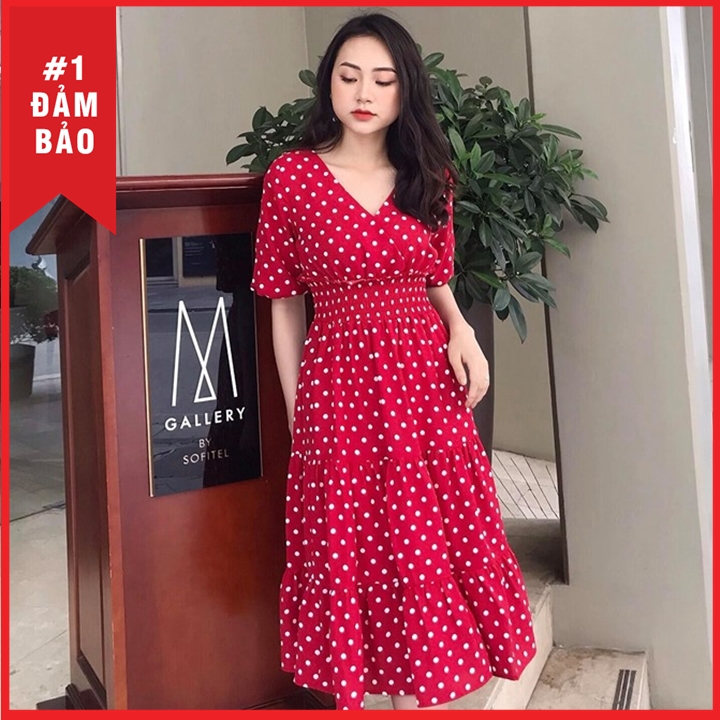 [HCM]ĐẦM CHẤM BI CAO CẤP DỄ THƯƠNG B280