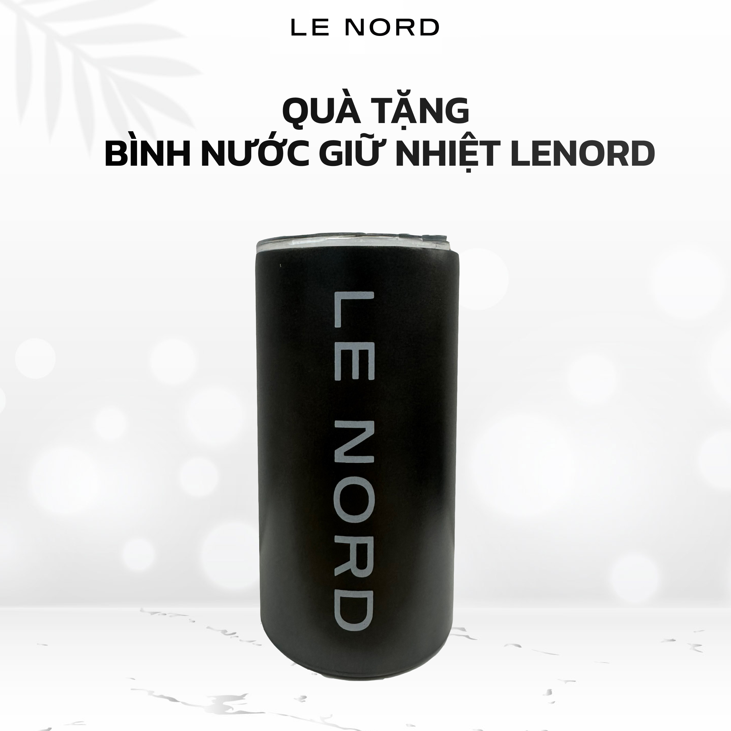 Bình giữ nhiệt inox cao cấp le nord 600ml